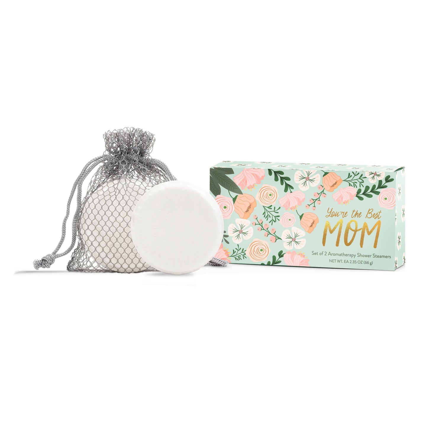 Cait + Co - Best Mom Shower Steamer Gift Set